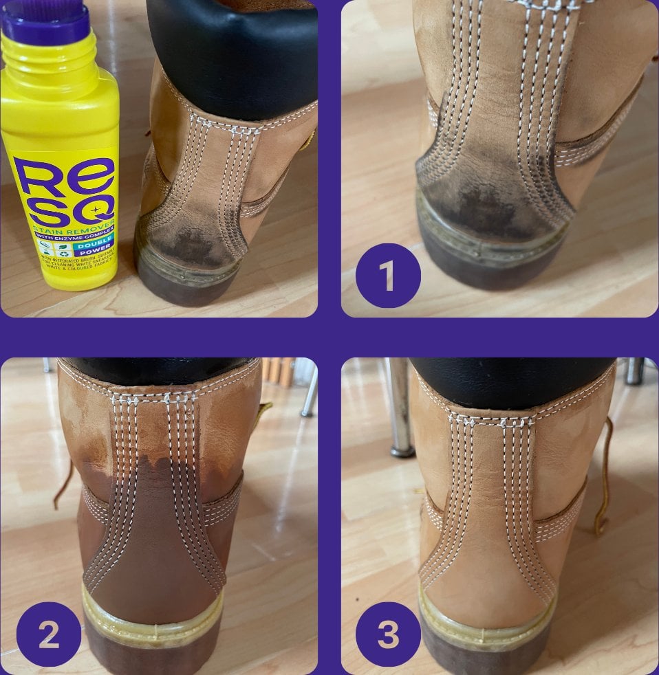 STAIN REMOVER WITH BRUSH RESQ 450ML