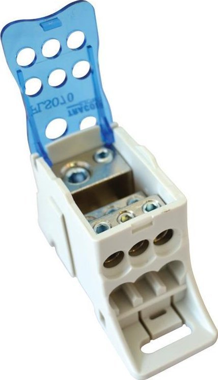 Tracon Electric Złączka odgałęźna otwierana na szynę FLSO50