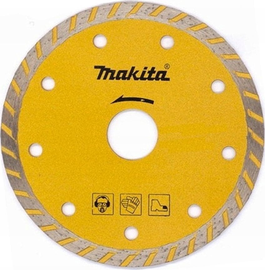 Makita MAKITA TARCZA DIAMENTOWA 115x22,23mm TURBO (NA SUCHO) BETON,CEMENT, MARMUR, PŁYTKI