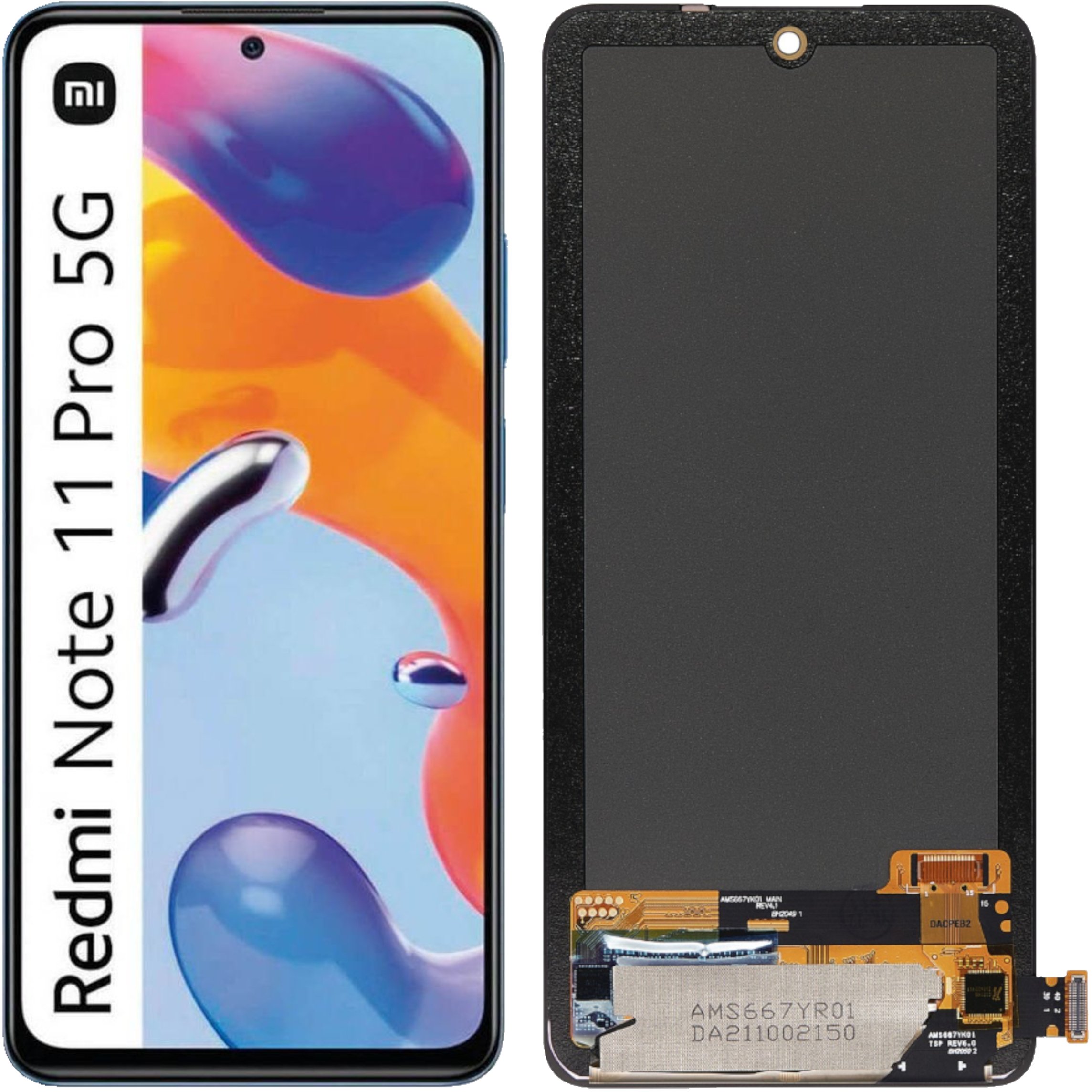 Wyświetlacz do Xiaomi Redmi Note 11 Pro 5G LCD 2201116SG Ekran Oled