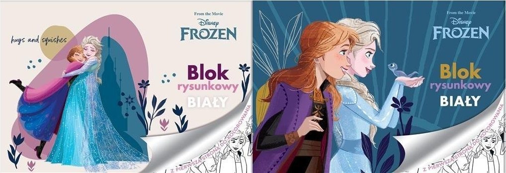 Beniamin Blok rysunkowy A4/20K biały Frozen