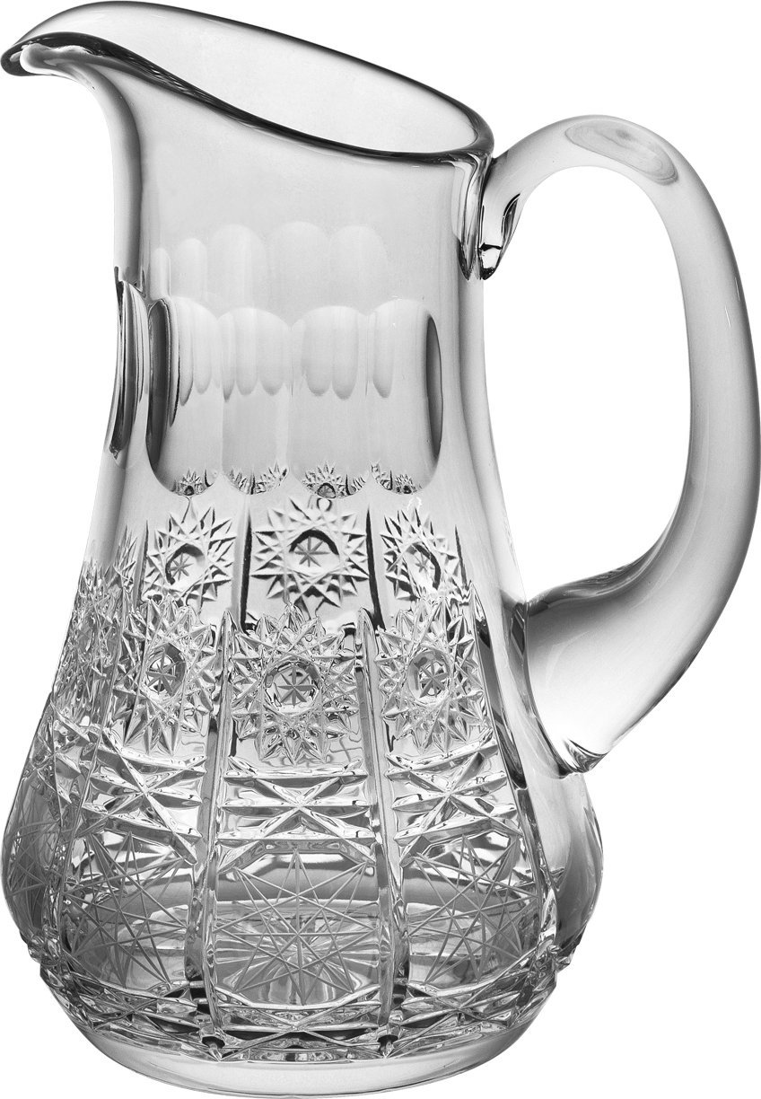 Zawiercie Huta Szkła Dzbanek kryształowy 1 L 1890/4