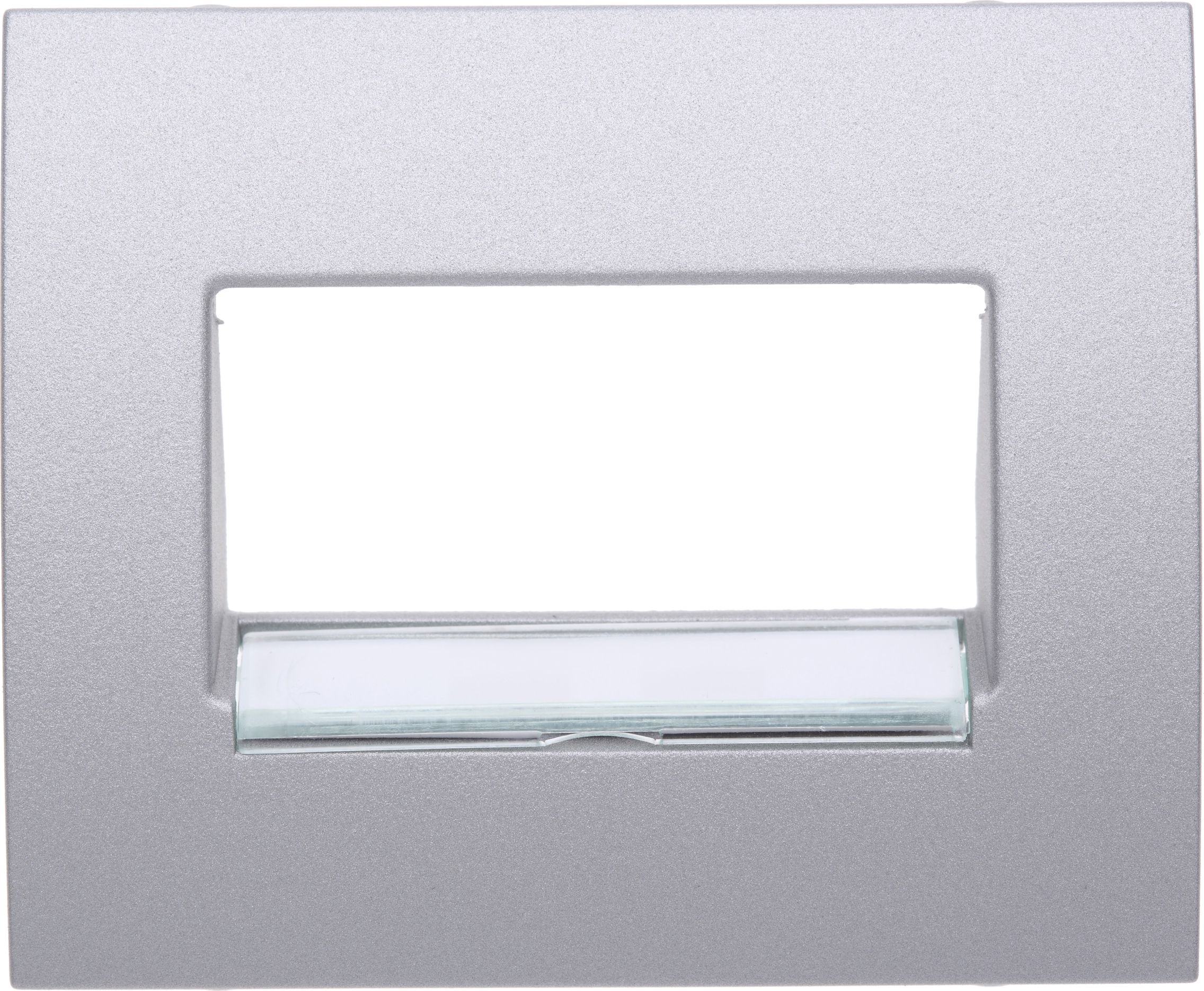 Legrand Plakietka gniazda teleinformatycznego Sistena Life srebrny - 771375