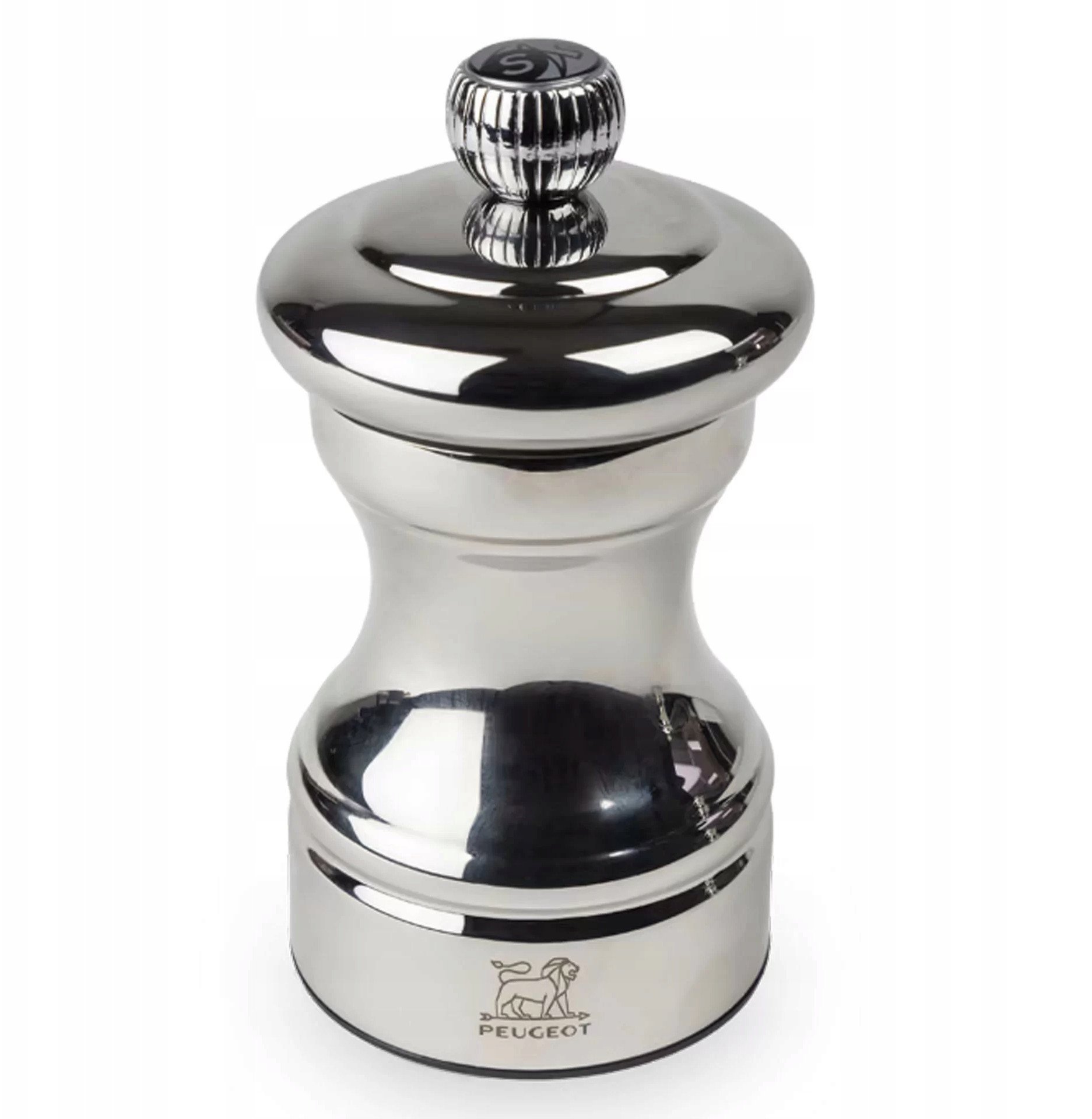 Młynek do soli, 10 cm, srebrny, Bistro Shiny