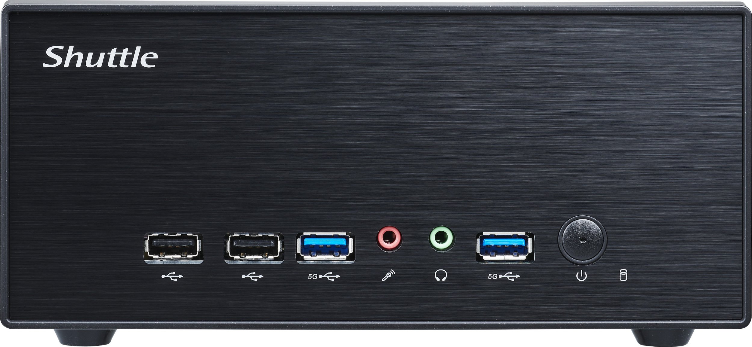 Komputer Shuttle Shuttle XP slim XH610G2 komputer typu barebone Komputer stacjonarny Czarny Intel H610 LGA 1700