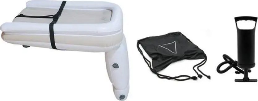 Pan i Pani Gadżet Dmuchane Dziecięce Łóżeczko Do Samolotu Pociągu Samochodu Łóżko Turystyczne