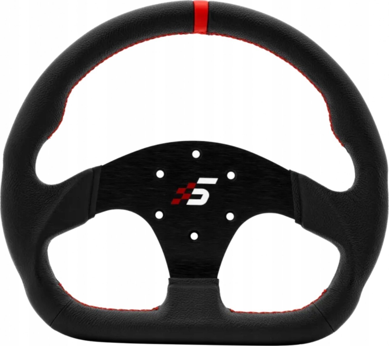 Kierownica Simagic P-325D Kierownica bez piasty, skórzana 325mm