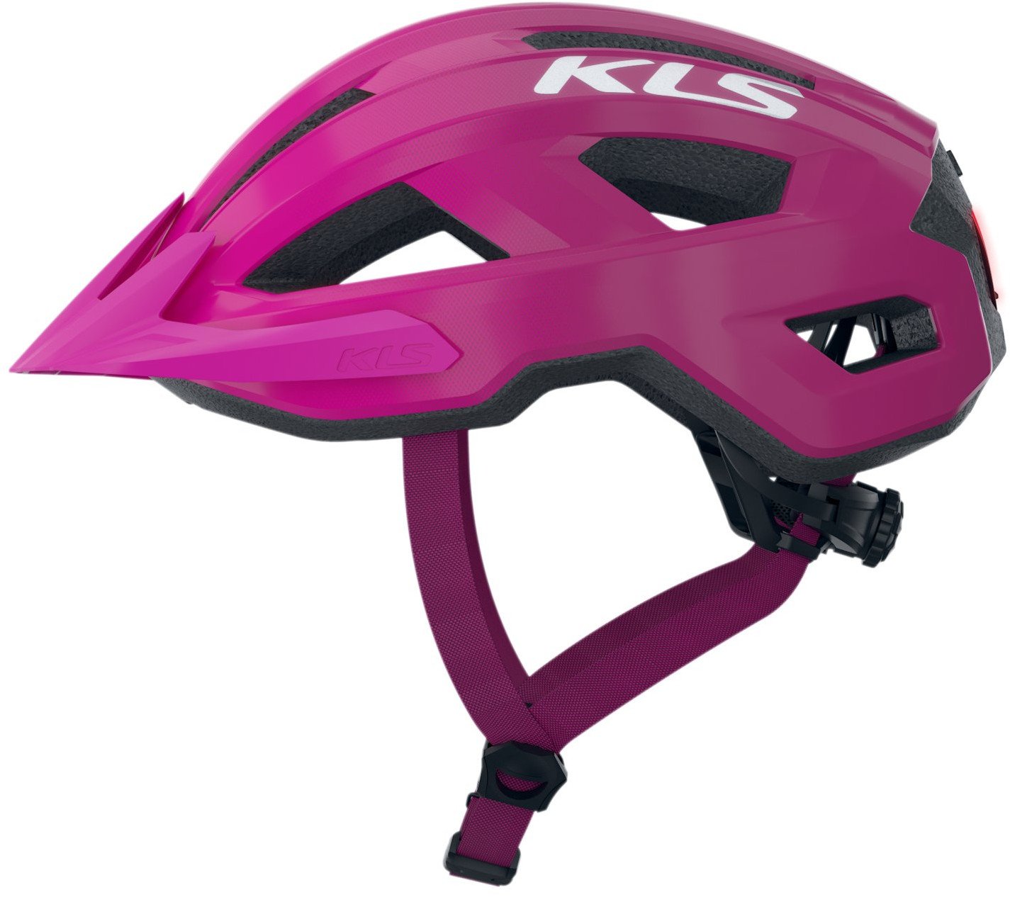 Kask MTB Kellys DAZE LUMIO 022 LED Rozmiar kasku: M/L (55-59cm), Wybierz kolor: Pink