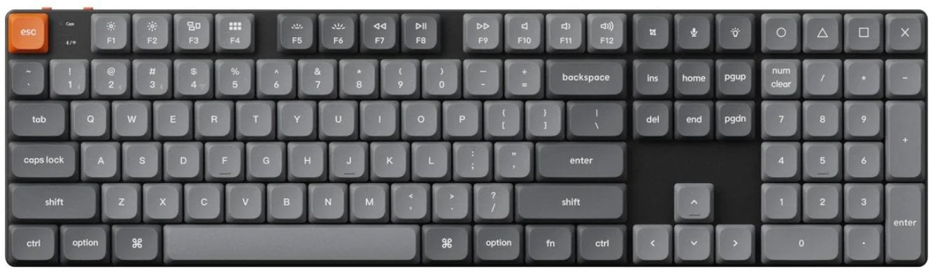 Klawiatura Keychron K5 Max QMK/VIA Hot Swap Low Profile Gateron Mechanical (K5M-H1)