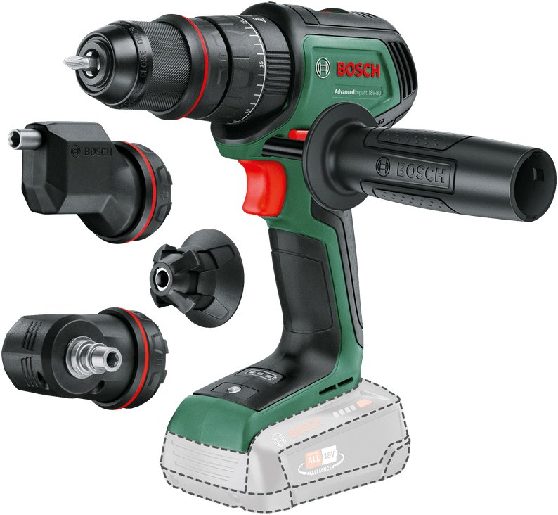 Wiertarko-wkrętarka Bosch AdvancedImpact 18V-80 QuickSnap (06039E2103)