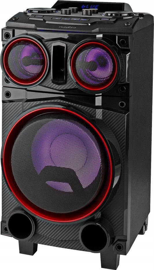 Kolumna Nedis Nedis SPPT800BK głośnik 3-drożny Czarny Bezprzewodowy 40 W