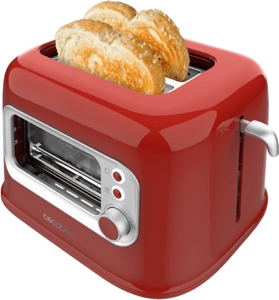 Toster Cecotec Toster RetroVision Red