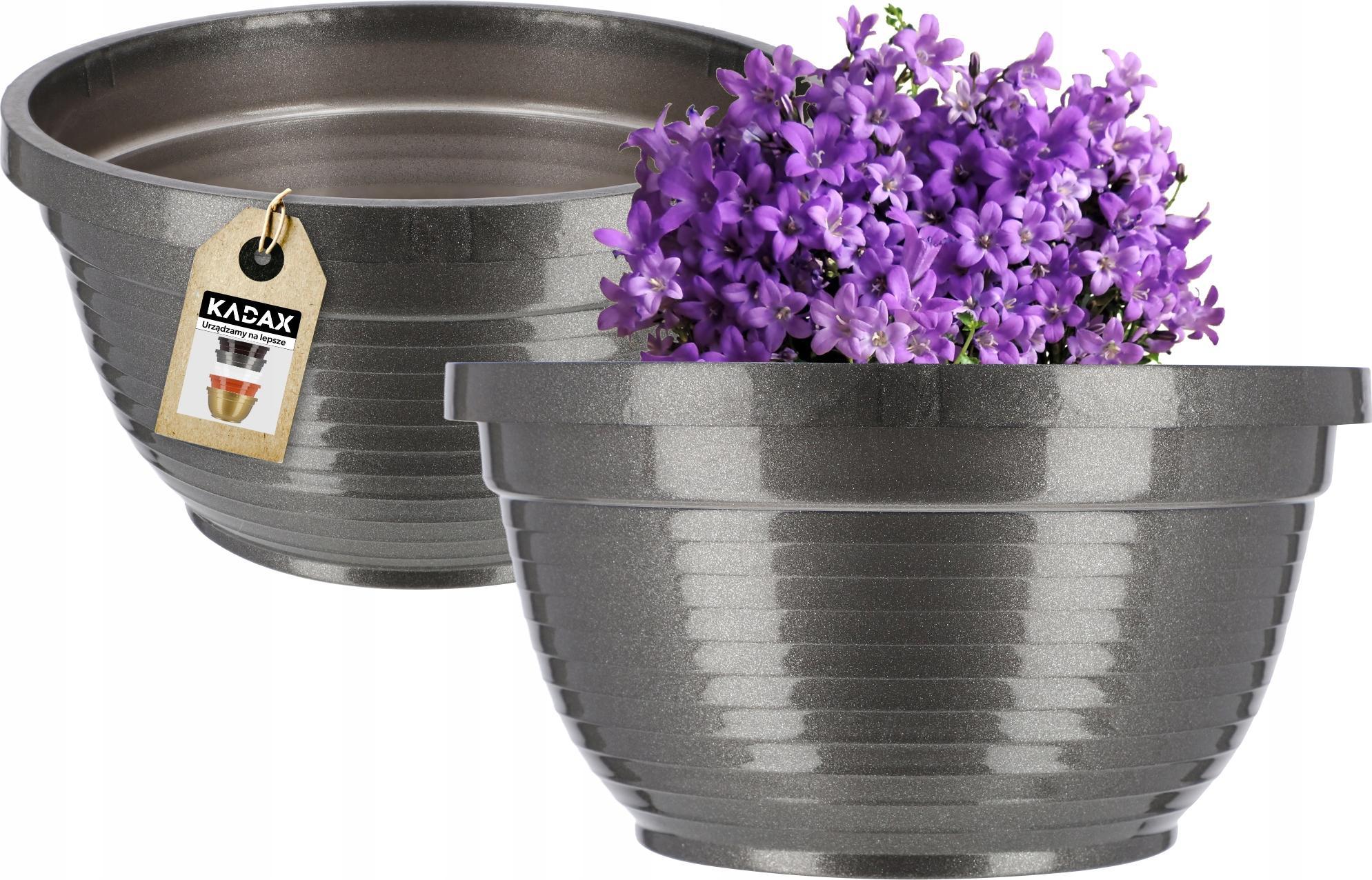 Kadax DONICZKA OSŁONKA DONICA NA KWIATY 18CM KOLORY MISA