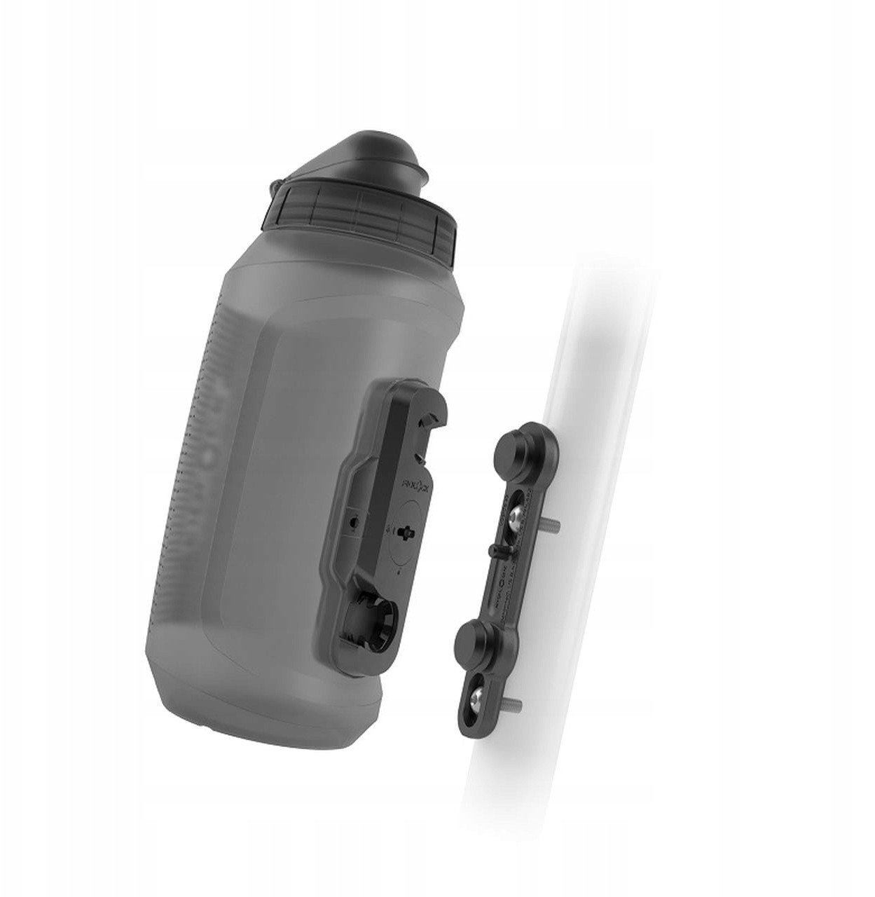 Fidlock Twist Bottle 750 Compact + Bike Base clear black