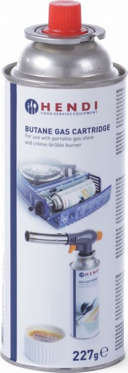 Hendi Kartusz zasobnik gazowy gaz do palnika do Creme Brulee zestaw 4szt. - Hendi 199039 Kartusz zasobnik gazowy gaz do palnika do Creme Brulee zestaw