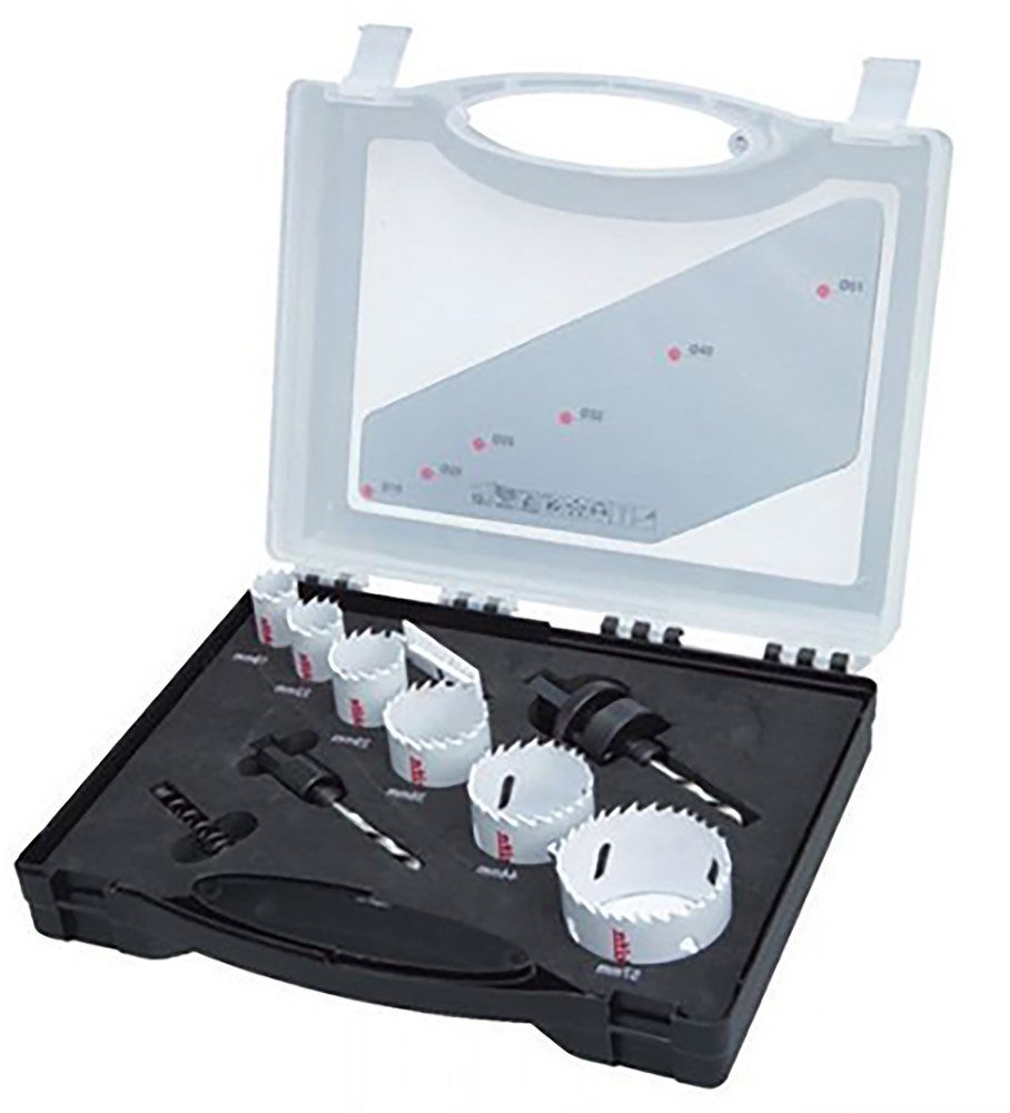 Makita MAKITA ZESTAW OTWORNIC BIM ECONOMY 6szt. (ELEKTRYK) 16,20,25,32,40,51mm+5WIE+2 ADAPTER