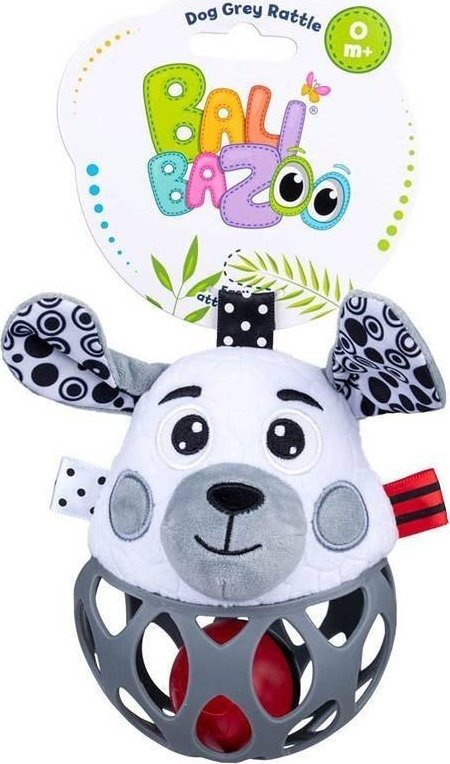 Pies piłka - grzechotka sensory EDUKAMP