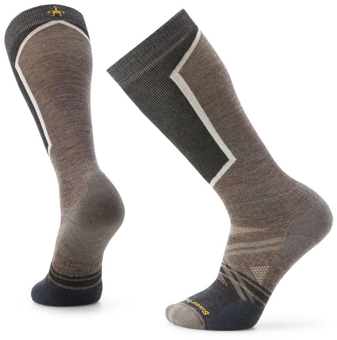 U'S Ski Full Cushion OTC Socks, 236 | taupe, M