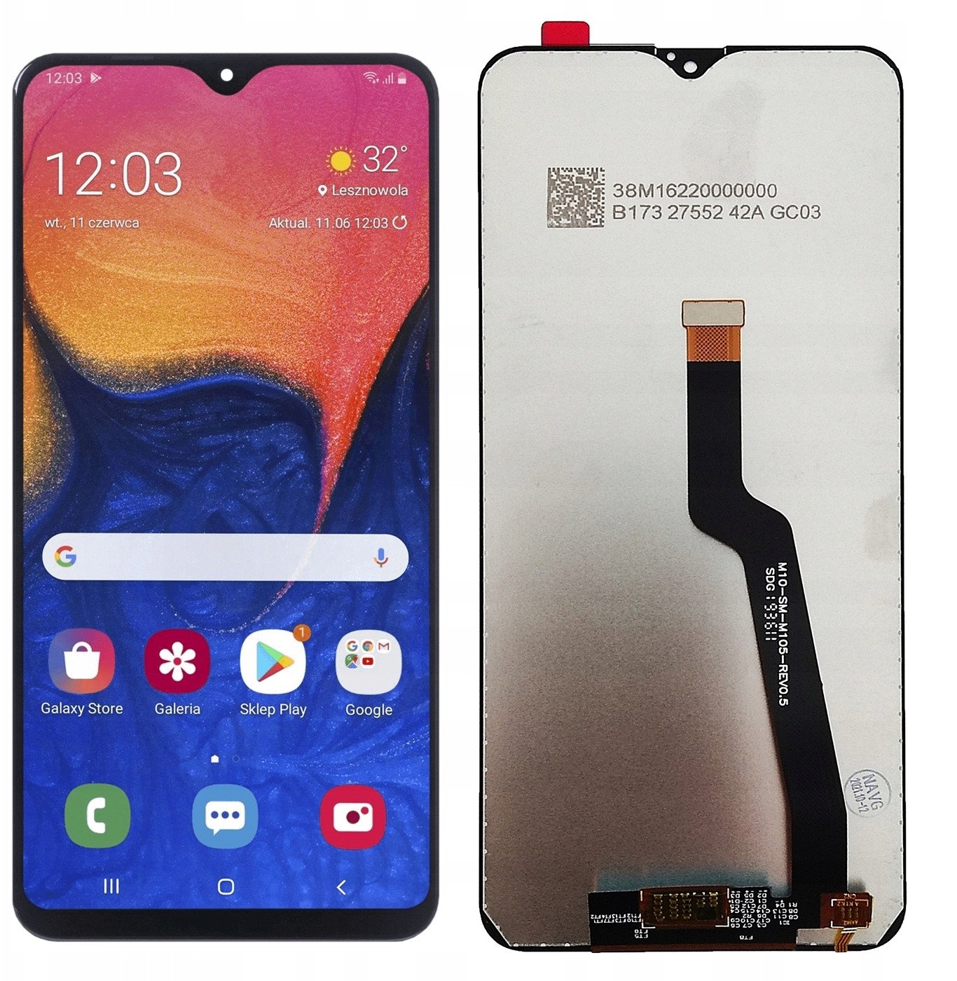 WYŚWIETLACZ EKRAN LCD DO SAMSUNG A10