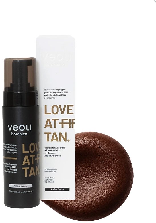 Veoli Botanica Amber Crush Love at First Tan - Pianka Brązująca 200ml