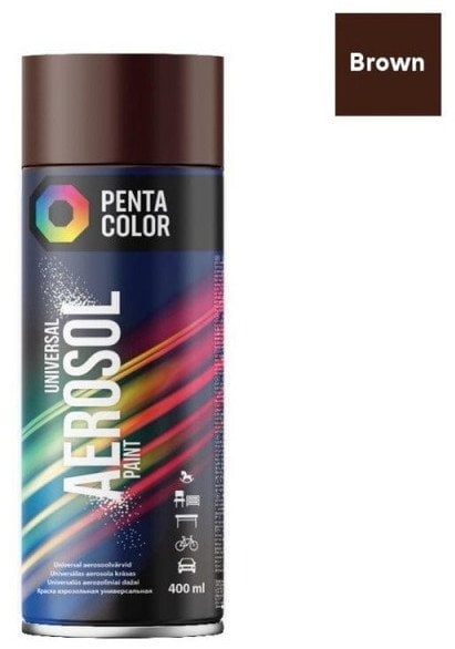 PAINT AEROS PENTA BROWN 400ML R-8017