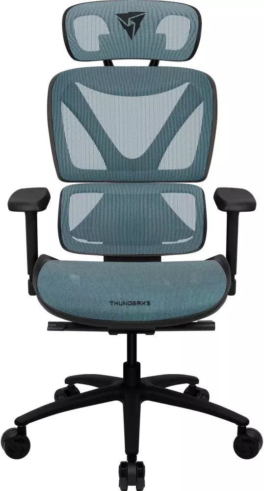 Krzesło biurowe ThunderX3 XTC Czarno-niebieskie