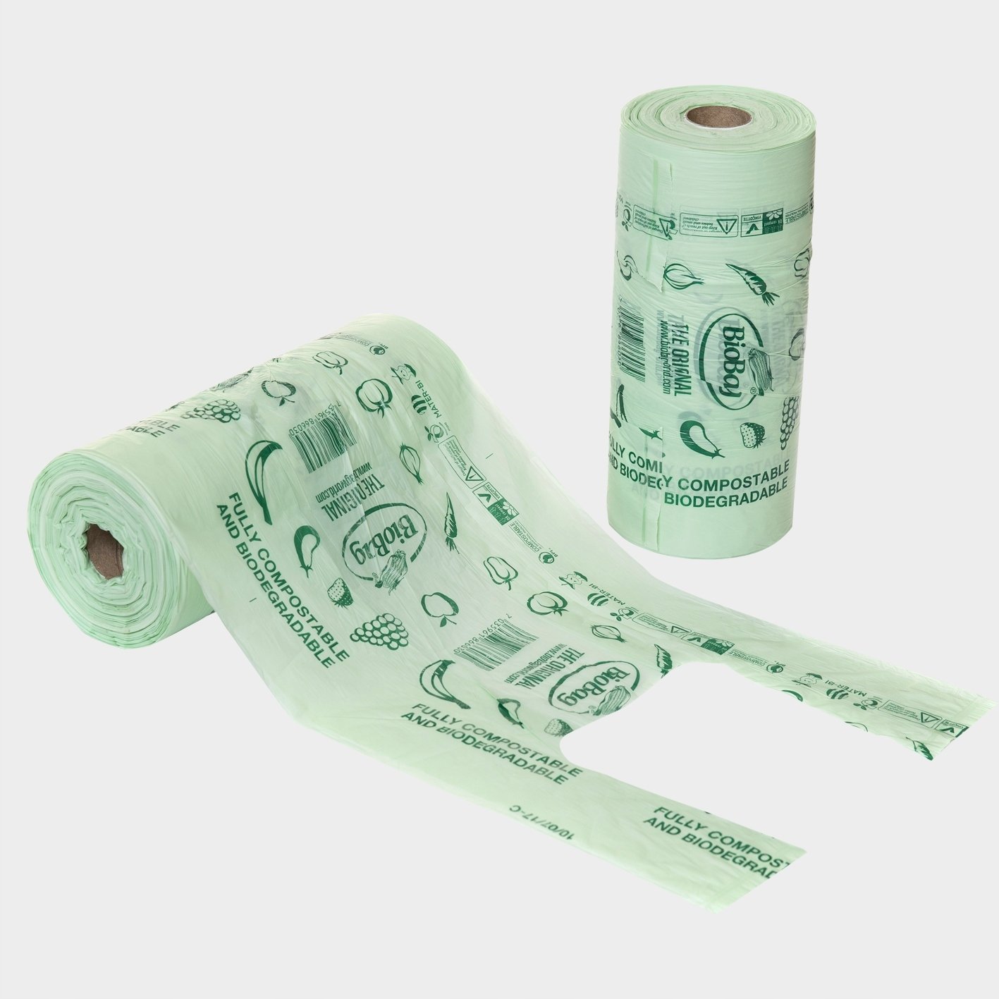 Staples Worki do kompostowania z dodatkiem owoców i warzyw BioBag* (300 gab. rulli) 13mkr. 34x42cm zali 7035961866030