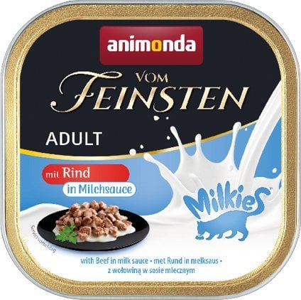 ANIMONDA Vom Feinsten Adult Milkies w sosie with beef in milk sauce 100g