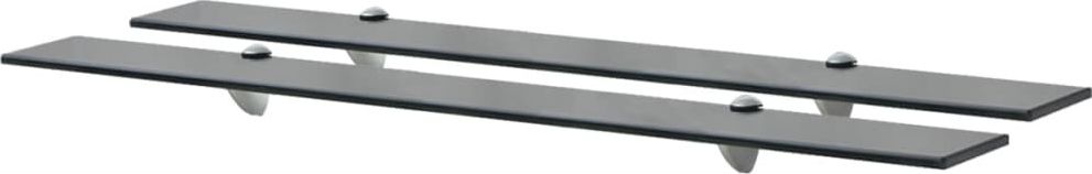 vidaXL Półka pod lustro 90cm czarny (3051532)