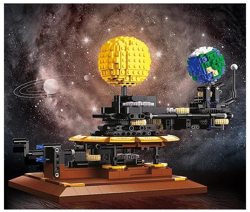 Jamara CaDA Solar System Bricks 8+