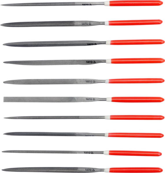 Yato Pilniki iglaki do metalu 140x65x3mm 10szt. YT-6163