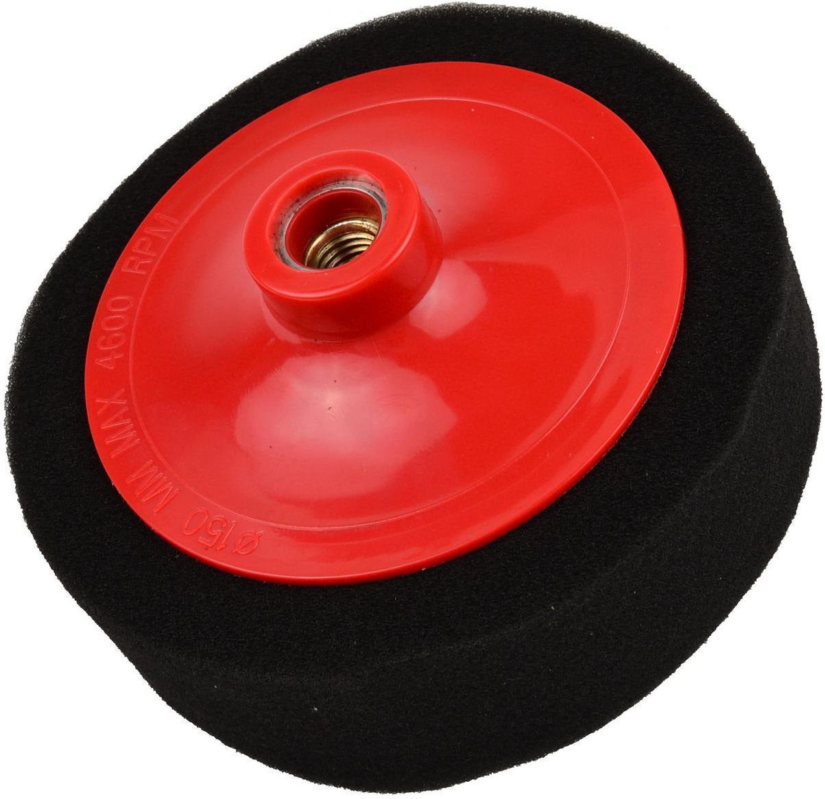 Geko Gąbka polerska czarna 150mm x 45mm M14 (miękka) (100)