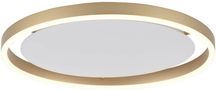 Ściemnialna lampa sufitowa Ritus 15391-60 Just Light LED 20W 3000K nad łóżko złota