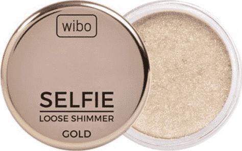 Wibo WIBO_Selfie Loose Shimmer rozświetlacz do twarzy Gold 2g
