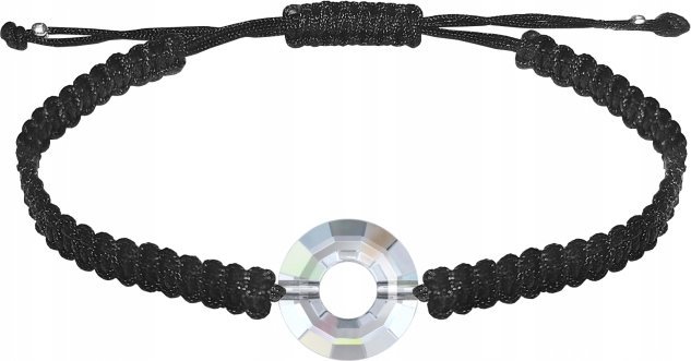 Radziszewska Jewellery Bransoletka kryształ makrama DEDYKACJA GRATIS