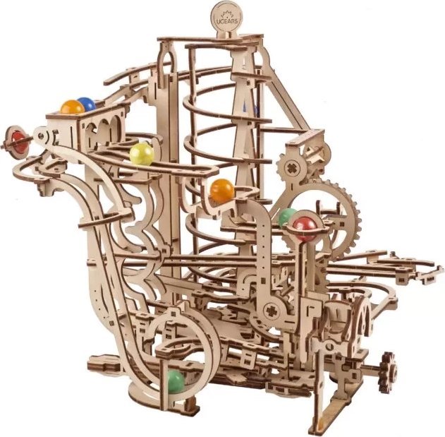 UGEARS MARBLE UGEARS MODELS MECHANICZNY PUZZLE DREWNIANE