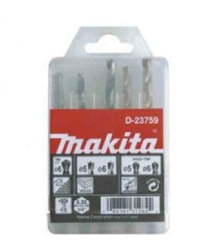 Wiertło Makita do betonu, drewna, metalu 5szt. (D-23759)