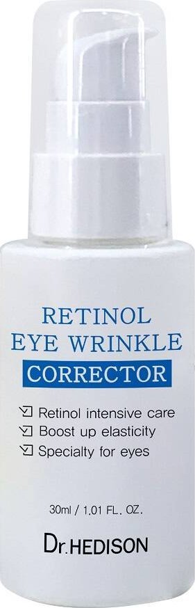 Dr. Hedison Retinol Eye Wrinkle Corrector przeciwzmarszczkowe serum pod oczy z retinolem i peptydami 30ml