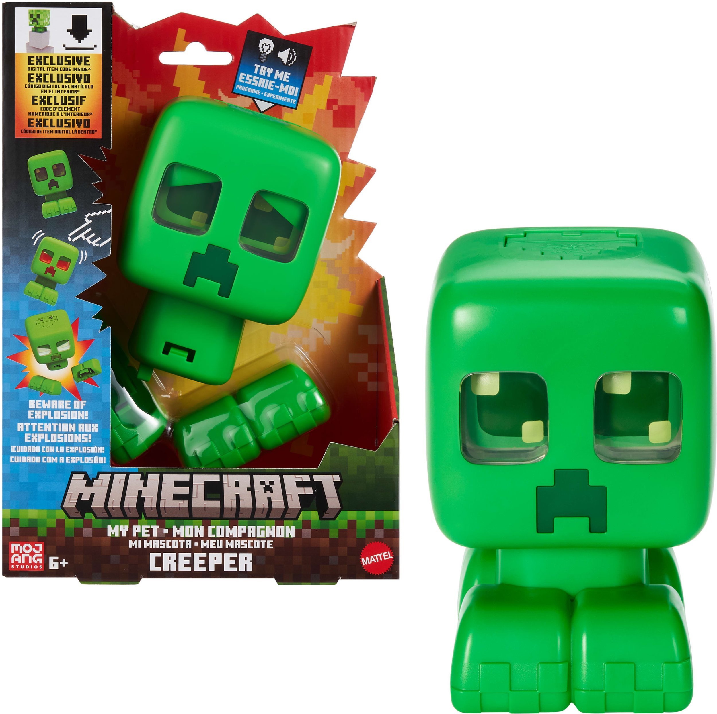 MINECRAFT figurele - My Pet Creeper (JGX49)