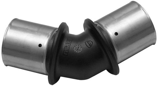 KAN-therm Kolano PPSU Press 45° z pierścieniem zaprasowywanym 32x3/32x3 K-900410