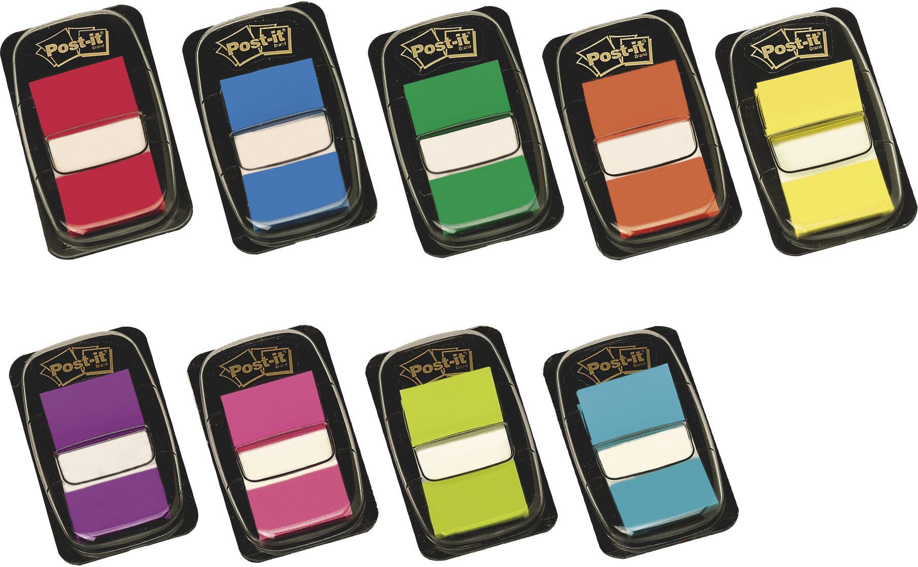 Post-it Znaczniki samoprzylepne 25x43mm jaskrawy różowy (680-21)