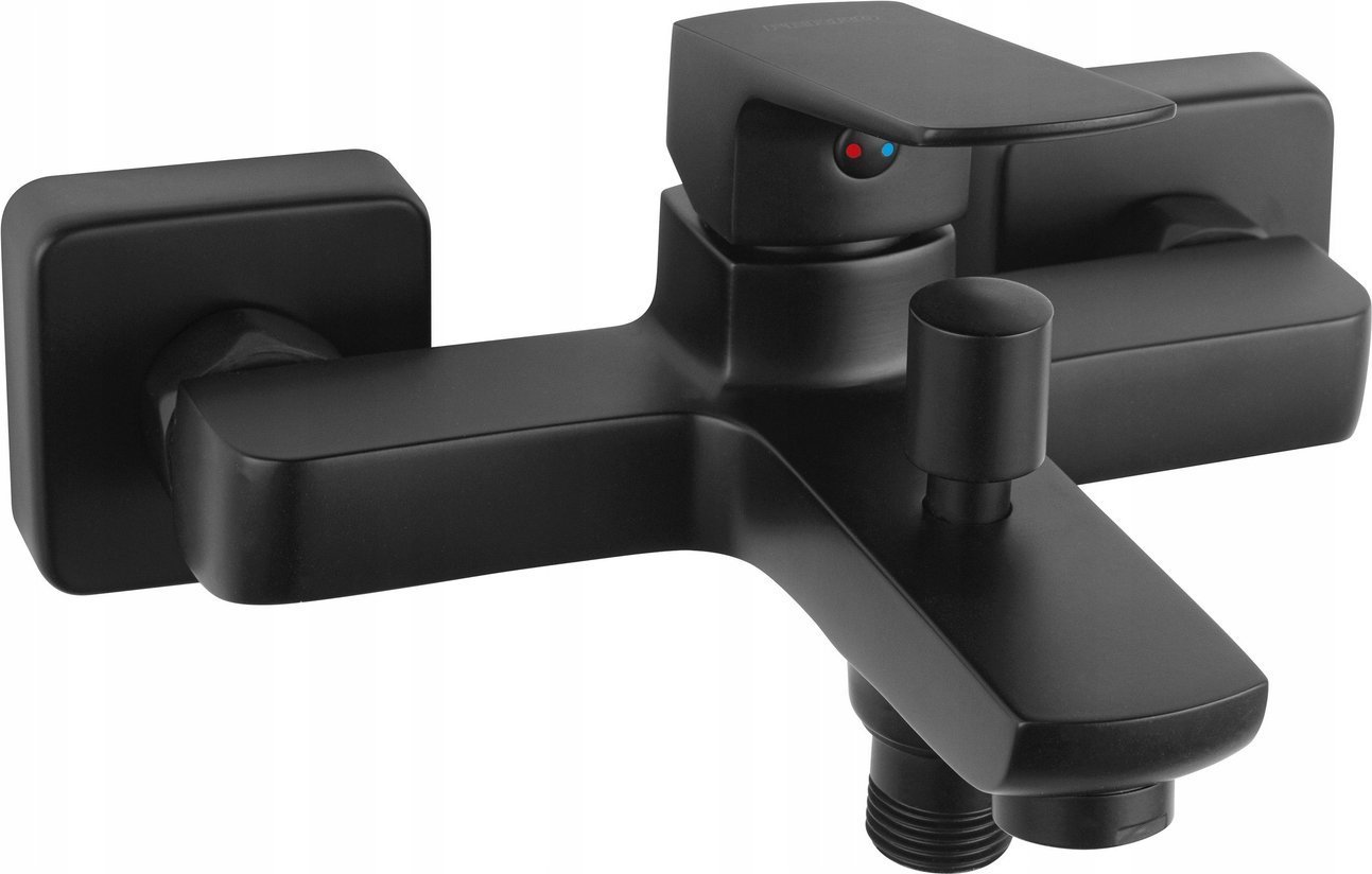 Bateria wannowa Ferro BAT. VITTO VERDELINE WANNOWA ŚCIENNA, CZARNY FERRO // BF.BVI1VLBL