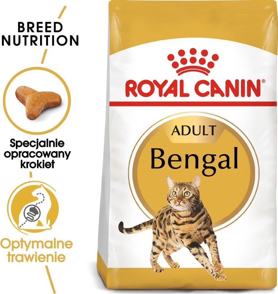 Royal Canin Bengal Adult 2kg + gratis