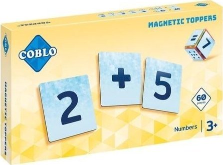 Nak?adki na klocki cyfry 60szt