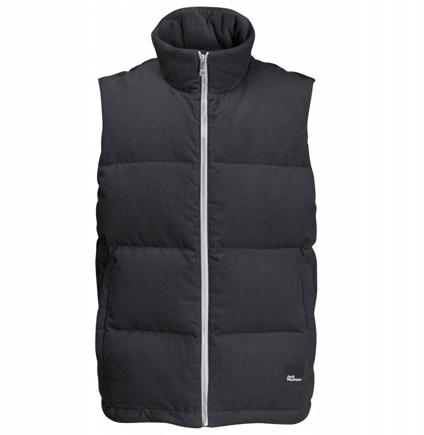 Jack Wolfskin Nature Corduroy Vest M 1207301-6350 Czarny XL