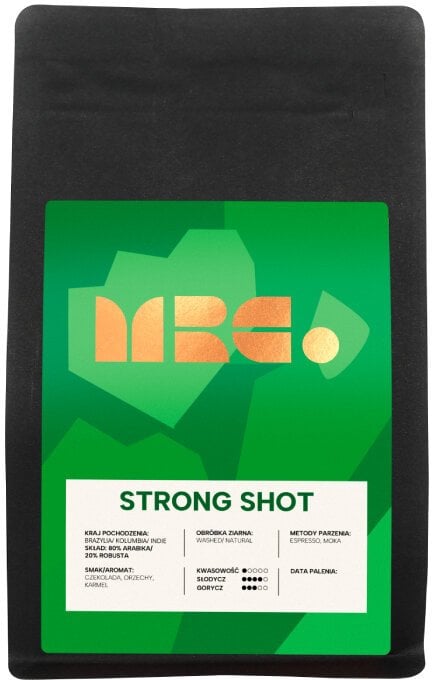 Kawa ziarnista MRC. Strong Shot 250g