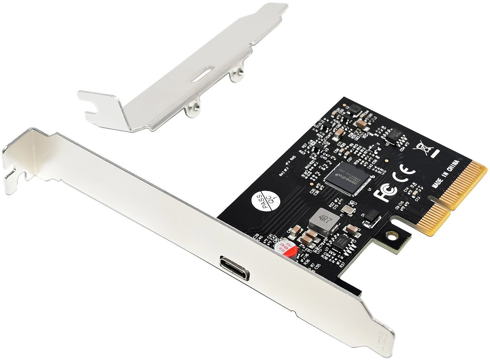InLine® Schnittstellenkarte, PCIe x4, 1x USB-C Buchse, USB 3.2 Gen.2x2