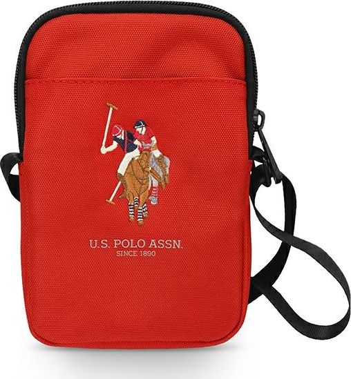 U.S. Polo Assn Torebka USPBPUGFLRE czerwona