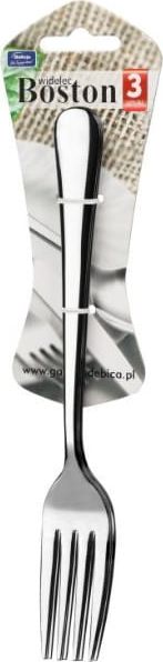Galicja WNĘTRZARSKIE Kpl. 3 widelców Boston ze stali