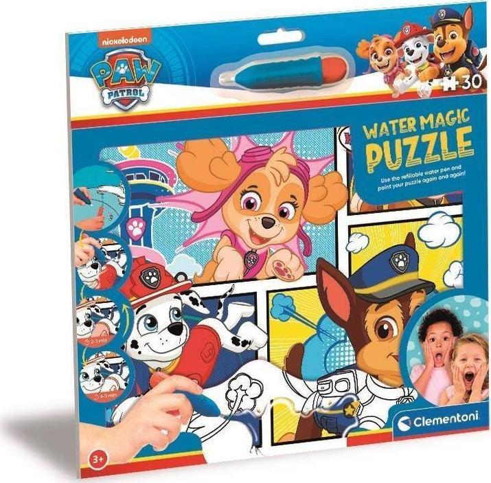 Clementoni Puzzle 30 Water Magic Paw Patrol